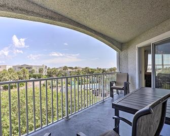St Augustine Condo w/ Pool Access, Walk to Beach! - St. Augustine - Balcony