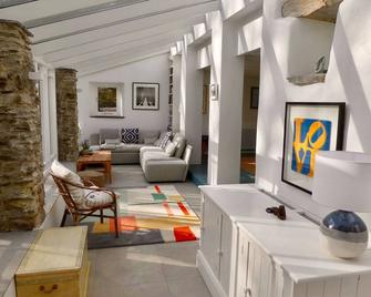 Idyllic West Cork cottage farmhouse in 3 acres, with woods and river, Skibbereen - Skibbereen - Living room
