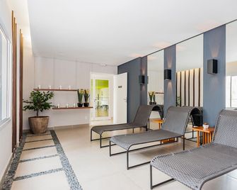 2-Bedroom Apartment With Gourmet Area And Complete Leisure Facilities Near Morumbi Town/Jardim Sul Shopping Mall - Sao Paulo - Living room