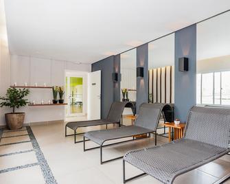 Ap New 2 Dorms / 1suite Ter Gourmet Compl. Shopping Morumbi Town / Southern Garden - סאו פאולו - סלון