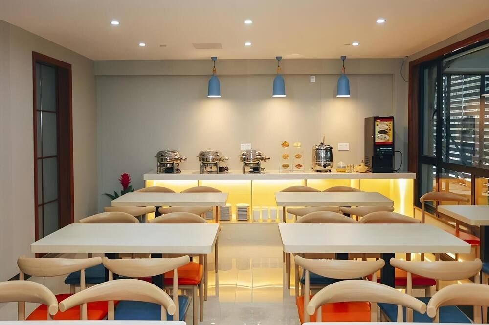 Greentree Alliance Shanghai West Shuichan Road Hotel - شنغهاي - مطعم