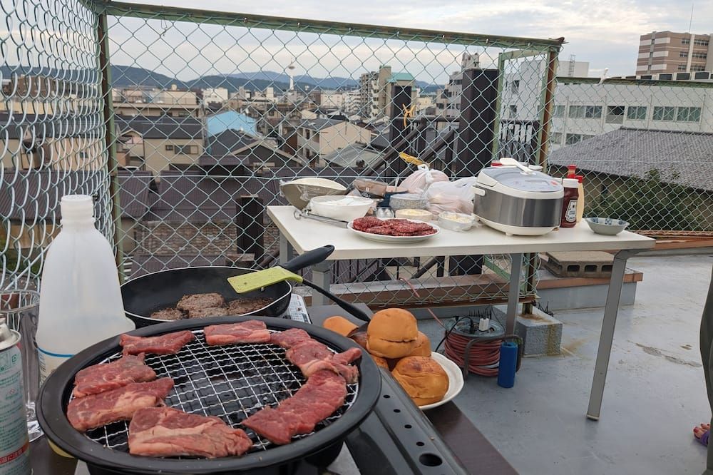 Guest House Kyoto Inn - קיוטו - מרפסת