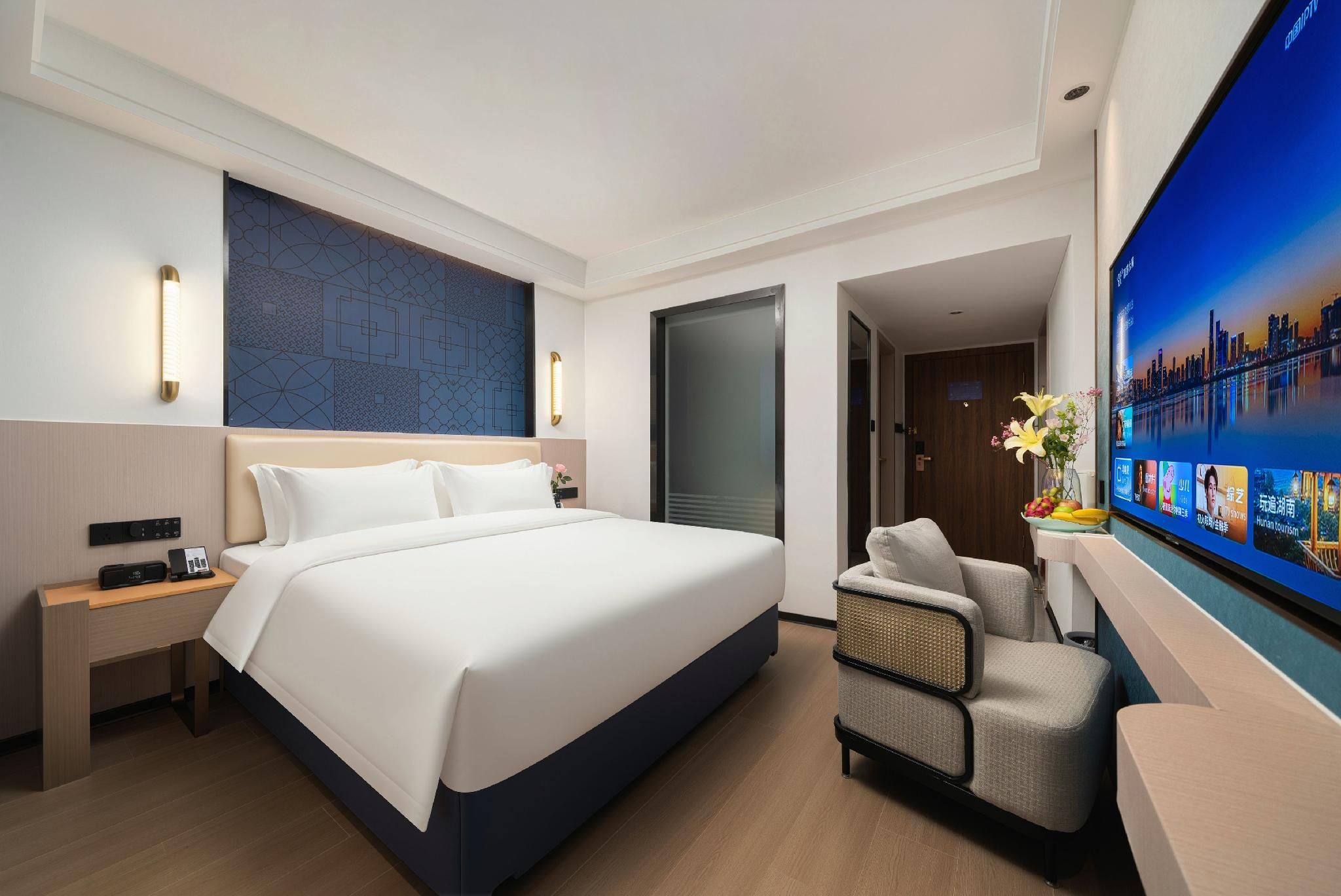 Kyriad Marvelous Hotel Changsha Wuyi Plaza Xiangya - تشانغشا - غرفة نوم