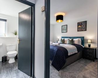 Parking Netflix Tv Sleeps 4 Close To Qmc - Nottingham - Bedroom