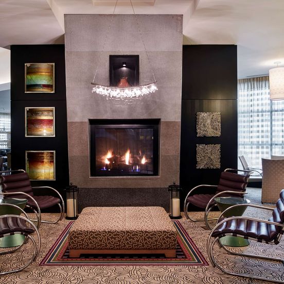 Lobby view of Hilton Garden Inn Rockville-Gaithersburg