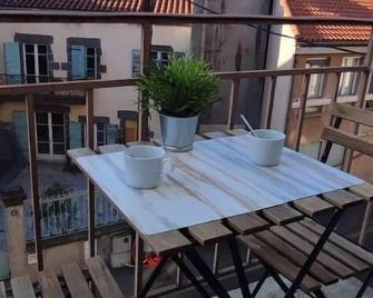 LCS Home Balcon-parking-wifi - Clermont-Ferrand - Balkon