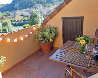 Ático con terraza en Graus-Pirineo de Huesca - Graus - Balcón