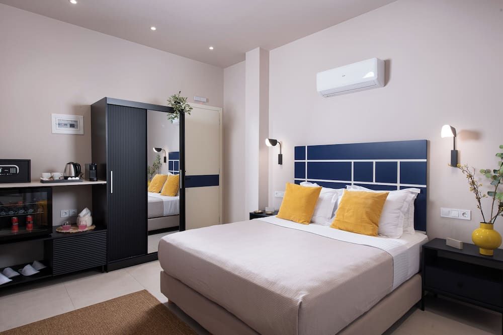 Living Yard Thissio - אתונה - חדר שינה