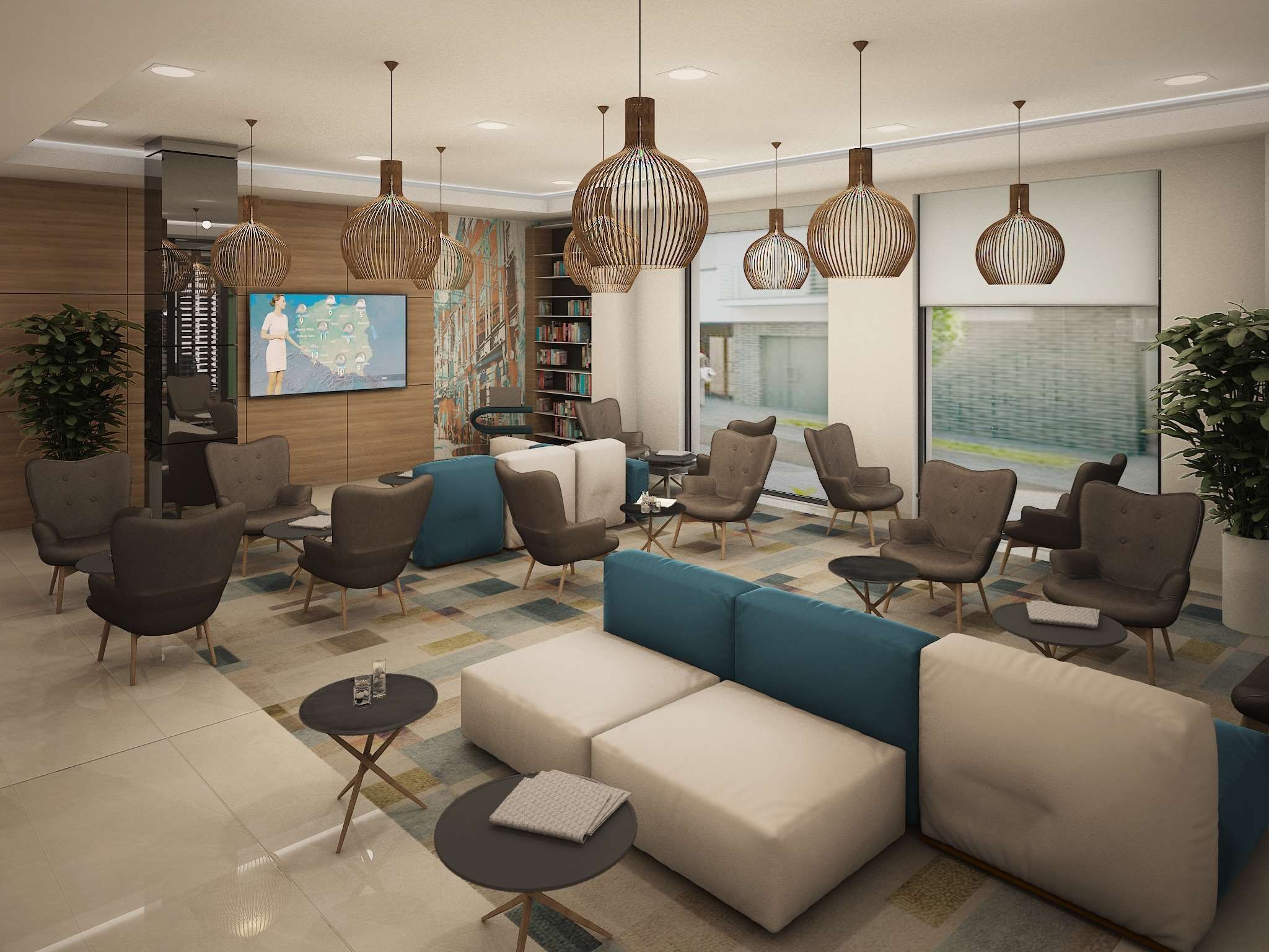Q Hotel Plus Katowice - Katowice - Lounge