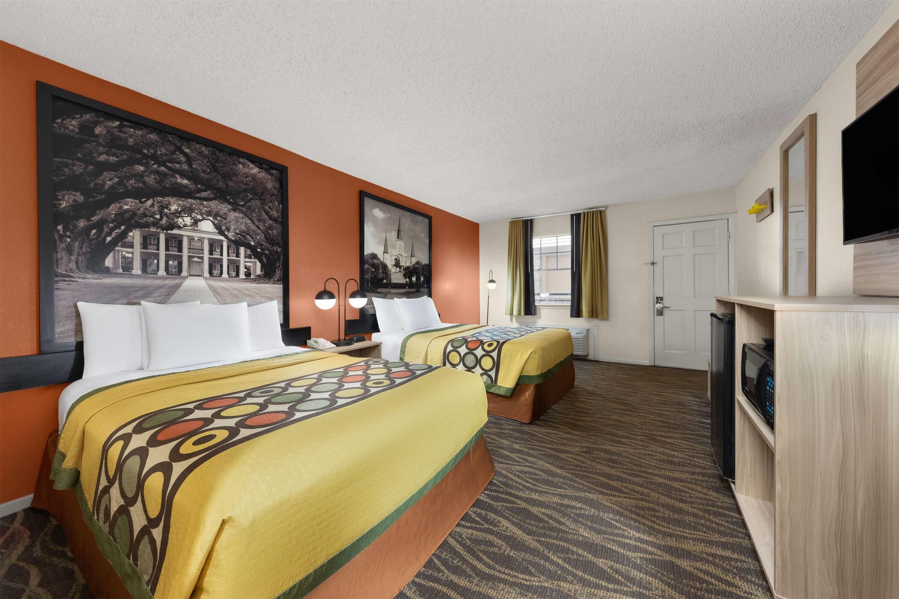 Super 8 by Wyndham New Orleans - ניו אורלינס - חדר שינה
