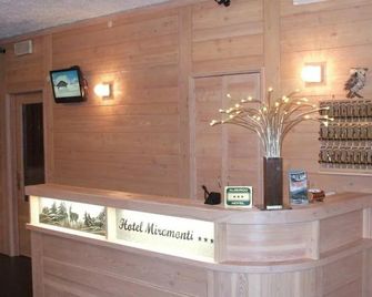 Hotel Miramonti - Chiesa In Valmalenco - Rezeption