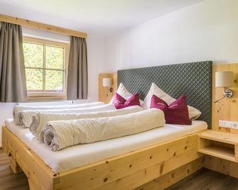 Erbhof Hinterrain - Leogang - Schlafzimmer