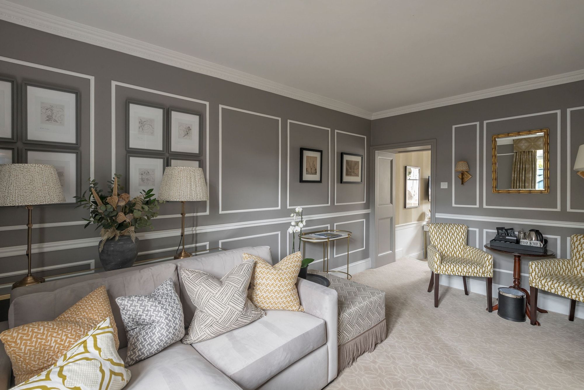 ذا رويال كريسنت هوتل آند سبا - باث - غرفة معيشة