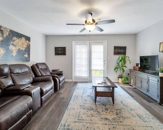 Fully Furnished Gated Townhouse - 1016 Micah Tr - Evans - Living room