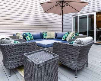 Steps to Marinas & Shops w Parking in Eastport - Annapolis - Patio