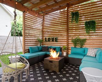 King Kasa 6BR Retreat - 6 walk min to Rainey St - Austin - Pátio