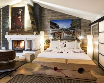 Snow Lodge Hotel - Courchevel - חדר שינה