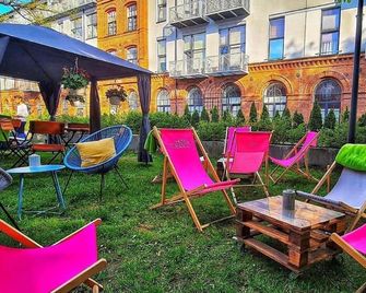 Hotel Tobaco - לודז' - פטיו