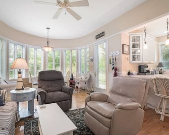 Sleepy Hollow Beach Resort Introduces Cottage 8a! - South Haven - Living room