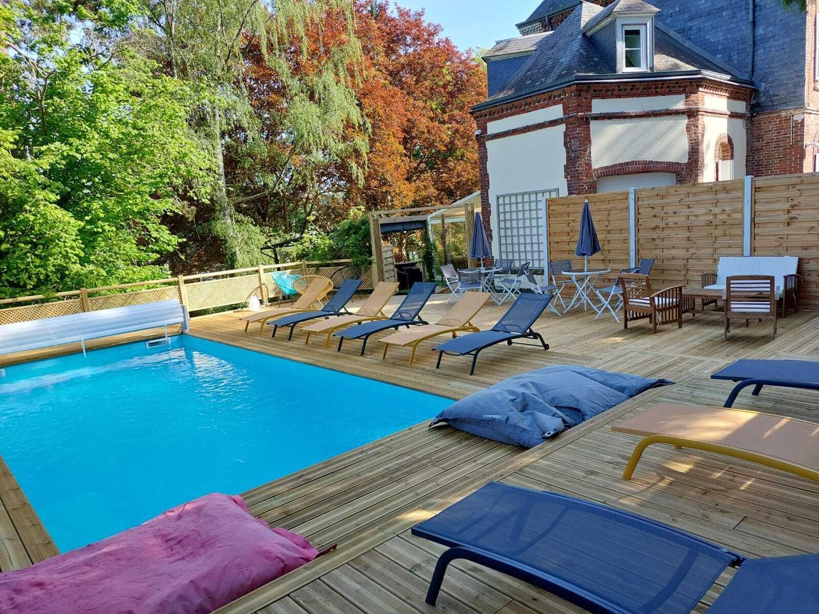 Le Clos des Lodges - Bernay - Pool
