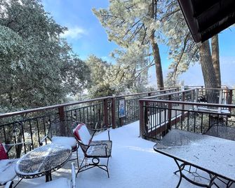 Premium Tree House 1.14-Acres Hot Tub Panoramic Lake Forest Mountain View - Julian - Balcony