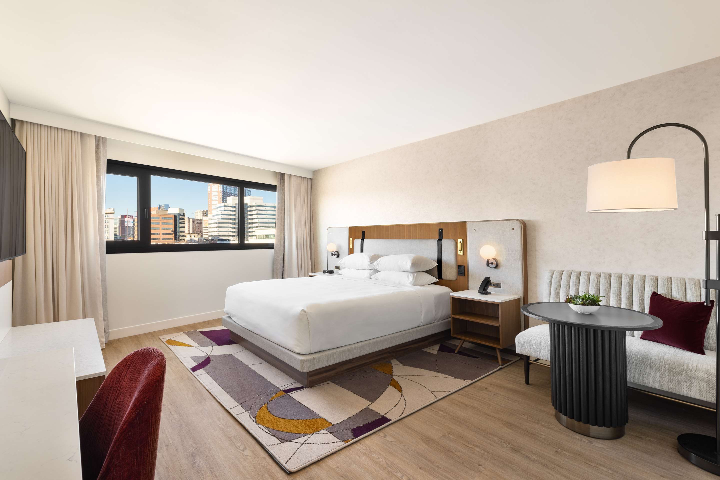 Bedroom view of Hyatt Regency New Brunswick