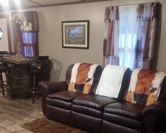 Cozy , comfortable, and warm with unique features and plenty of amenities! - Mountain City - Living room