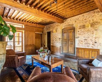 Domaine de la Ruisseliere - Lacenas - Living room