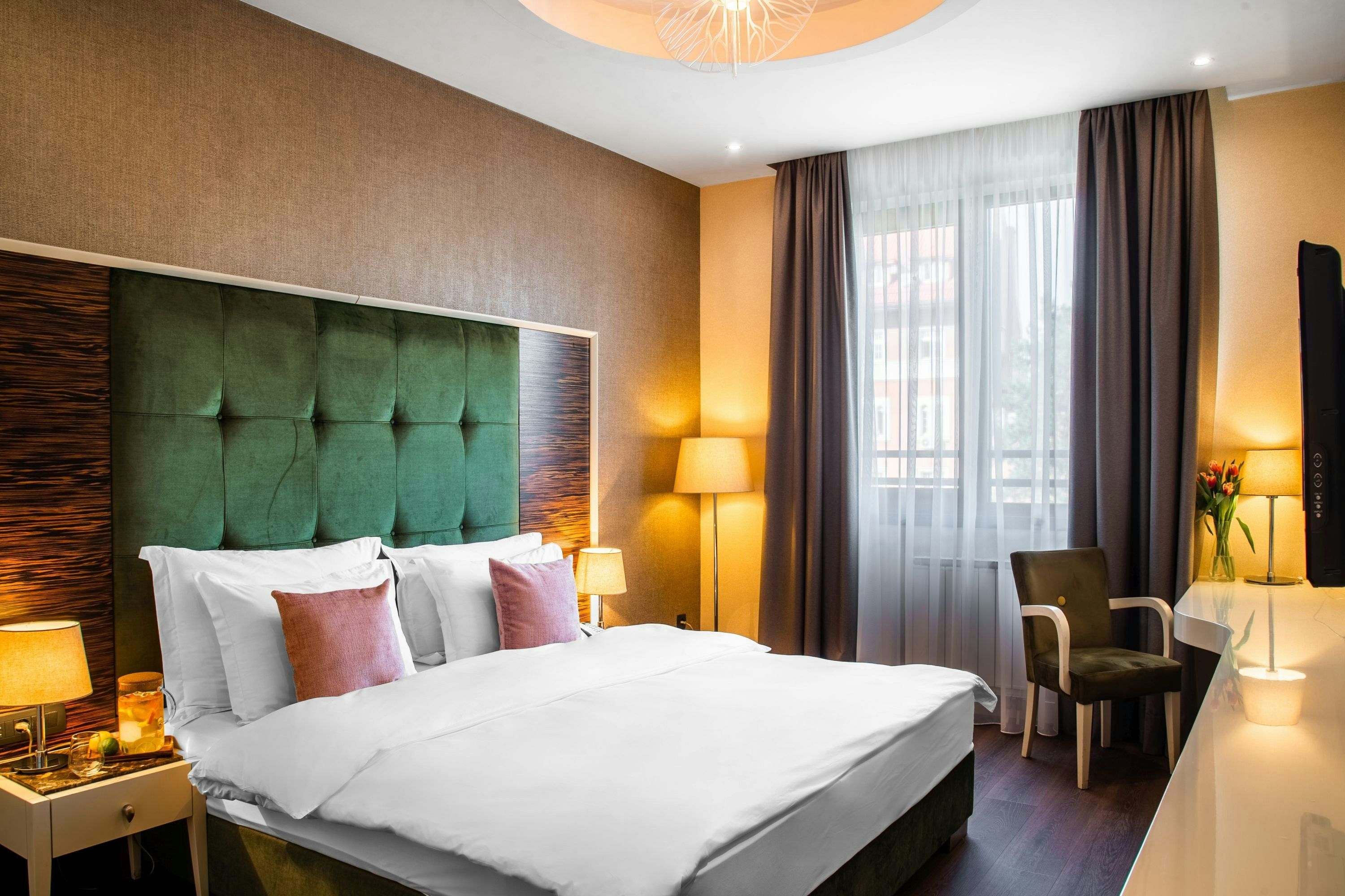 Crystal Hotel Belgrade - Belgrade - Bedroom