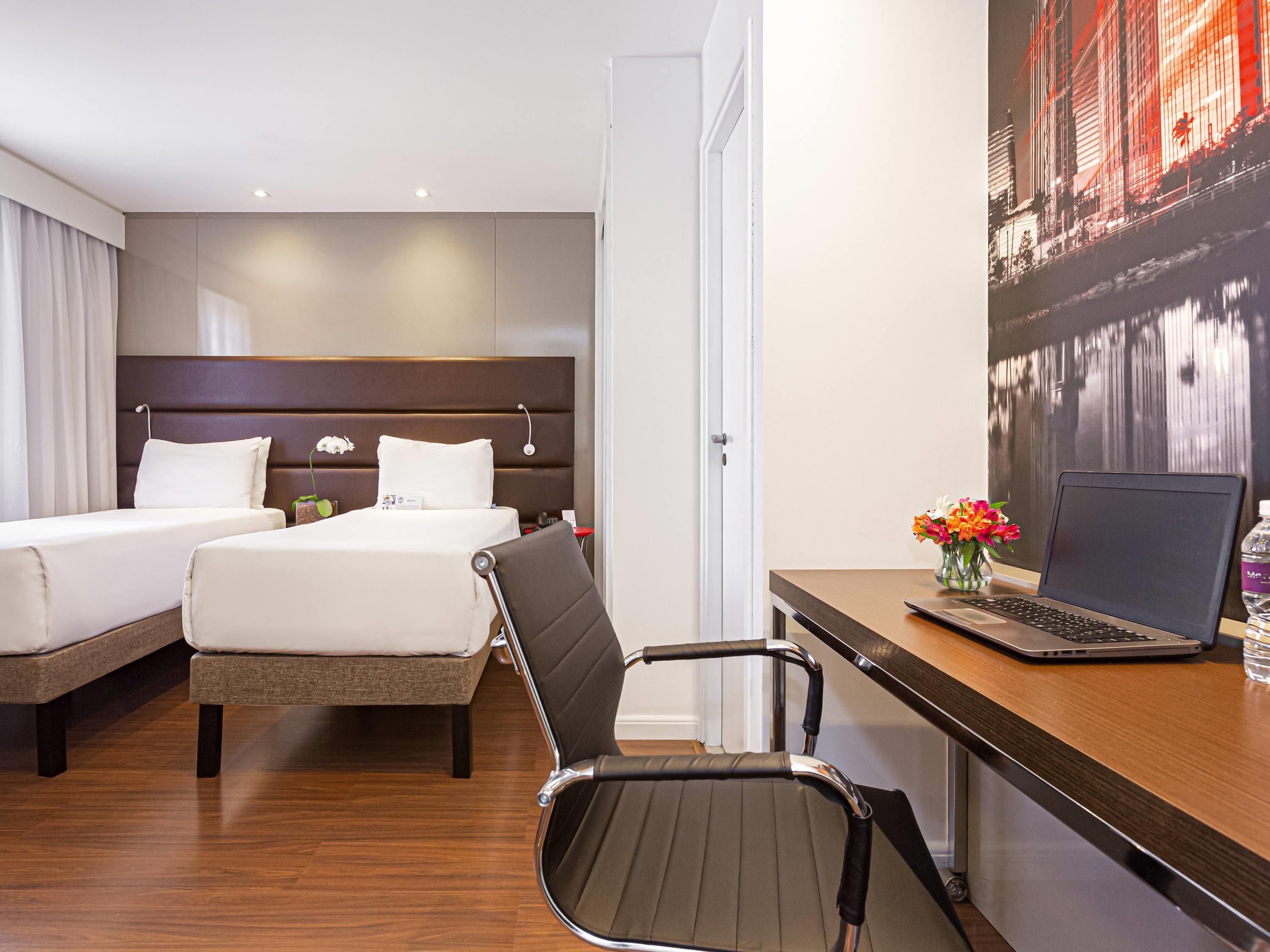 Mercure Sao Paulo Vila Olimpia - São Paulo - Schlafzimmer