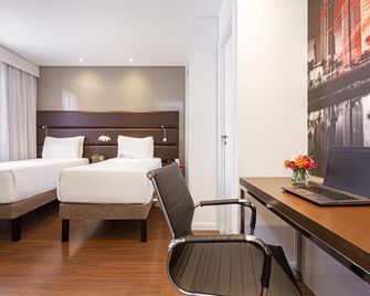 Mercure Sao Paulo Vila Olimpia - São Paulo - Schlafzimmer