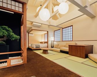 Konjakuso Osaka Tempozan Kanoh Shohaku - Osaka - Sala de estar