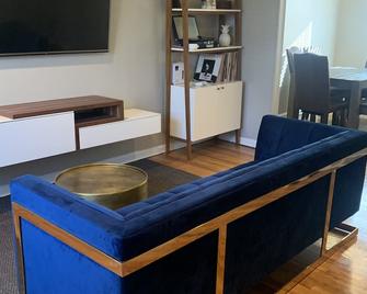 Cozy Modern Condo - East Orange - Living room