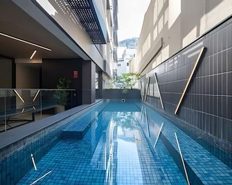 Apto Luxuoso Vista Cristo 1 Qto -Por Cas - ריו דה ז'ניירו - בריכה