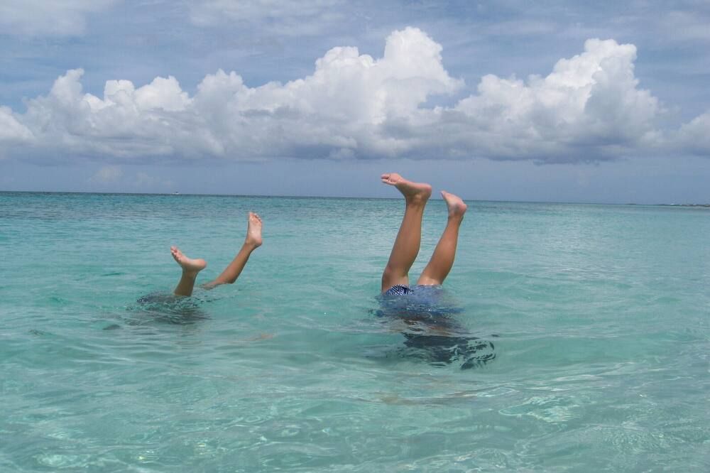 Don't Worry Beach Happy Man-O-War Cay. Your Best-Ever Family Beach Vacation. - Marsh Harbour - Balkon