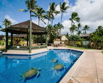 Luxury townhouse on Turtle Bay golf course near the ocean - Kahuku - Piscina