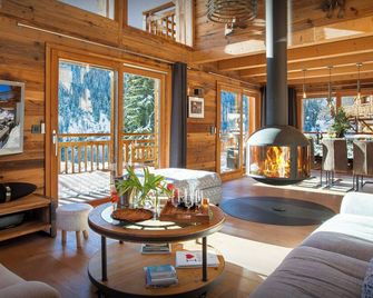 Chalet Sabaroc - Ovo Network - La Giettaz - Salon