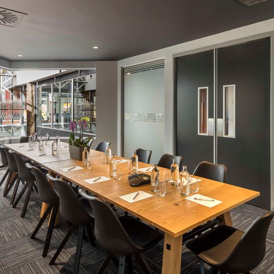 Conference room view of Oaks Wellington Hotel