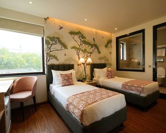 The LIV Hotel Jaipur A City Center Boutique Hotel & Experiential Hub - Jaipur - Bedroom