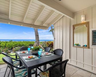 Kksr#4 Direct Oceanfront Air Conditioned Townhome! Amazing View & Location - Kahaluu-Keauhou - Balcony
