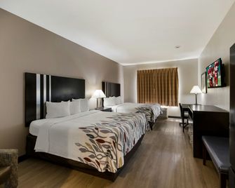 Red Roof Inn Pecos - Pecos - Schlafzimmer