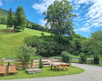 Ferienwohnung Grabenhäusl inkl. Chiemgaukarte - Ruhpolding - Patio