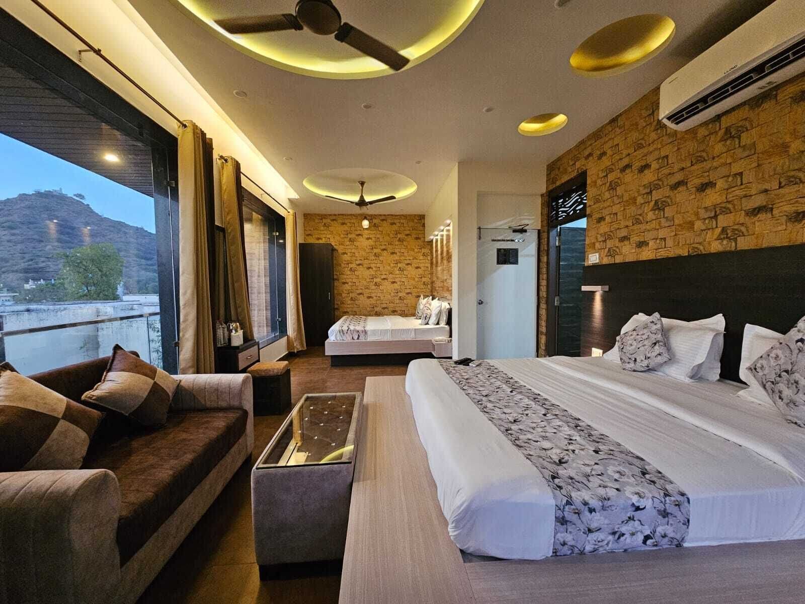 Hotel Leela Vilas Pushkar -A Boutique Hotel - Pushkar - Yatak Odası