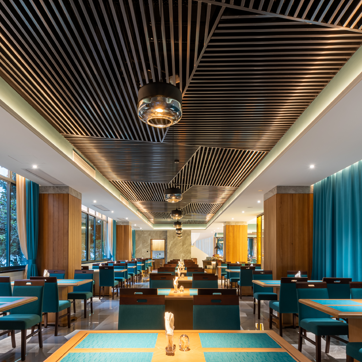 Huangshan Tiandu International Hotel - Huangshan - Restaurante