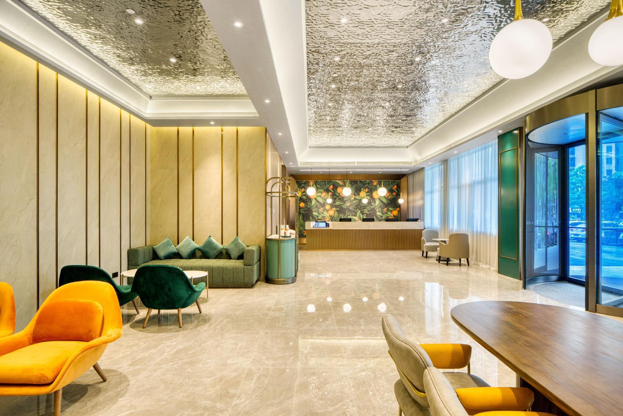 Orange Hotel Xiaoshan People's Square - שאושינג - לובי