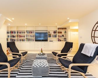 Urban Chic in Lower Pacific Heights - San Francisco - Sala de estar