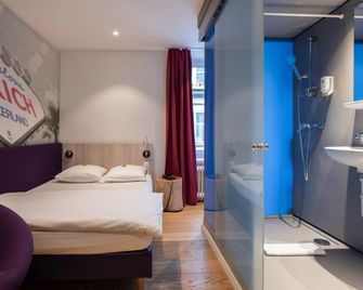 Fred Guest House Hauptbahnhof - Self Check-in - Zurich - Bedroom