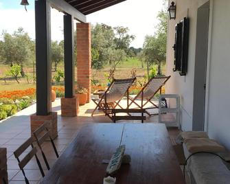 Fantastic house w / pool in quiet and hot Alentejo plain near Évora - Montemor-o-Novo - Patio