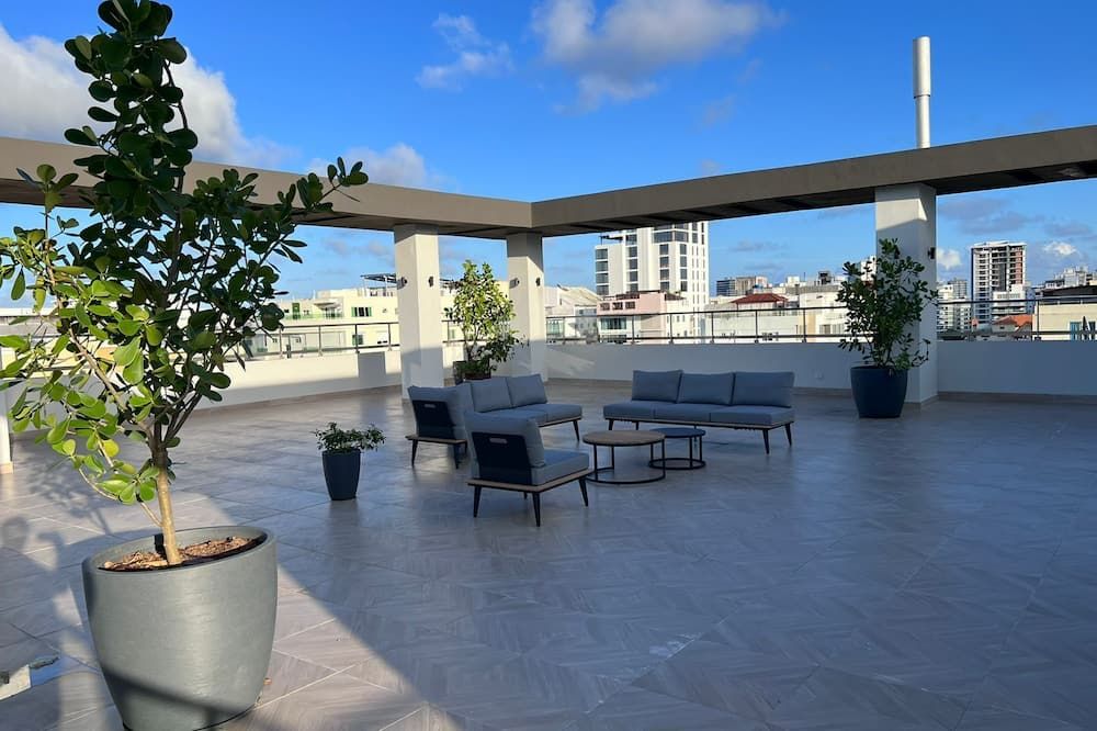 Comfortable one-bedroom apartment with full amenities - سانتو دومينغو - شرفة