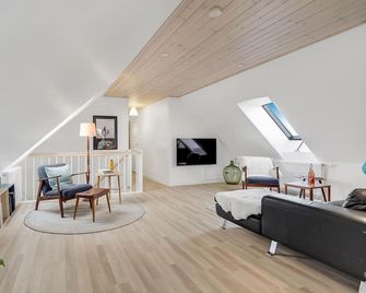 2 Bedroom Cozy Apartment In Ribe - Ribe - Wohnzimmer